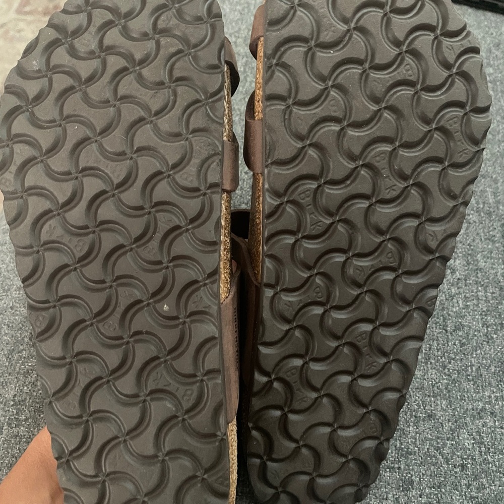 Birkenstock Mayari Tan Double Strap Sandals - Picture 4 of 4